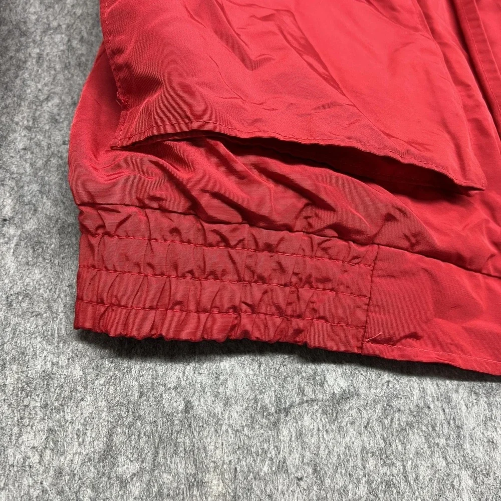 Vintage Woolrich Jacket Mens M Red Bomber Wool Lined Outdoor‎ Made USA 80s